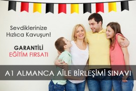 A1 Almanca Aile Birleşimi Kursu